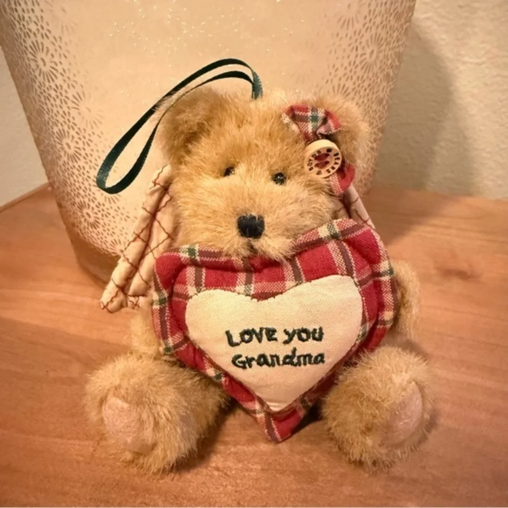 Vintage Boyds Bears retired Grammykins Angel Bear posable or ornament with Tags